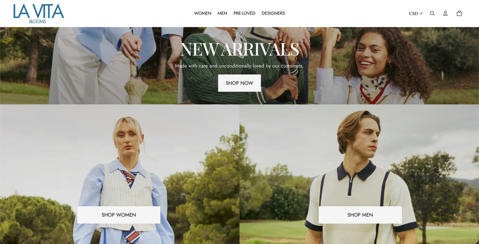 Website screenshot 1
