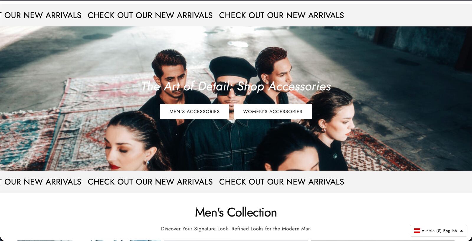 Website screenshot 2