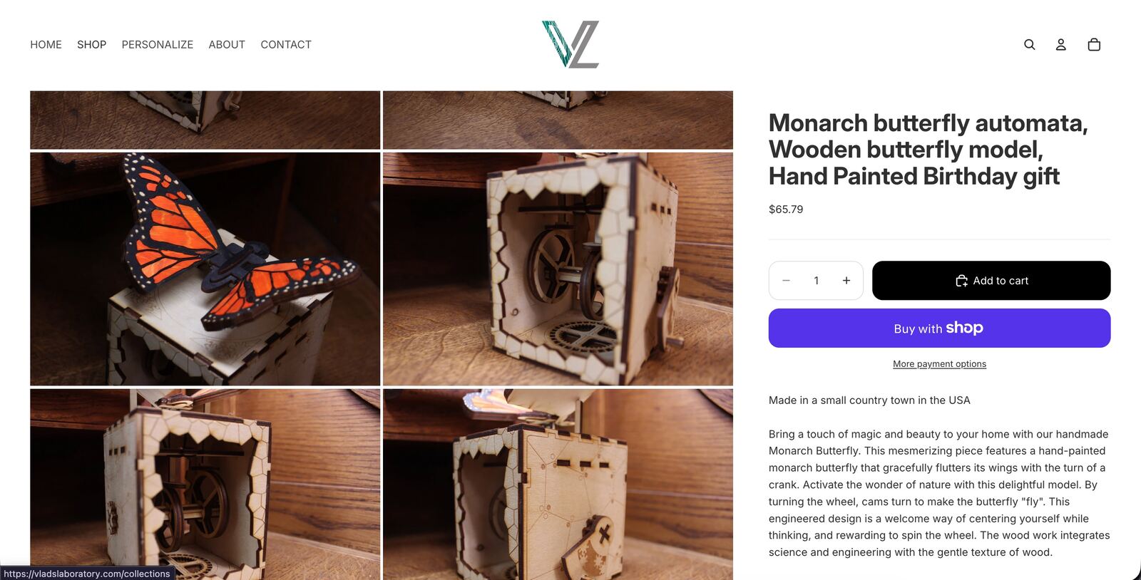 Website screenshot 3